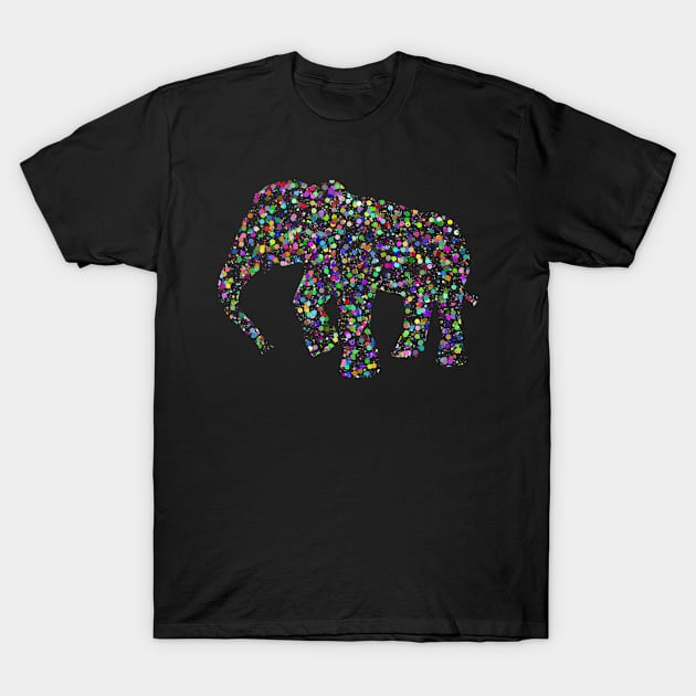 Elephant in Colour T-Shirt by jembulbrodot